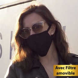 Masque avec filtre amovible...