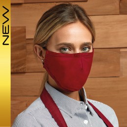 Face Mask - 3-layer fabric face mask, adjustable, nose clip and filter opening - 9,50 € - ZZ8_796 - zigzag-concept.lu - luxem...