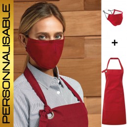 Masken - Duo Maske und Tablier Assortis Auf Befehl - 0,00 € - ZZ14_796_154 - zigzag-concept.lu - luxembourg