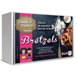 Fêtes fin d'année - BOX KIT BRETZEL avec tablier brodé - 42,00 € - ZZBOX_BRET - zigzag-concept.lu - Luxembourg - Zigzag-concept