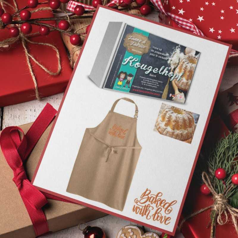 Fêtes fin d'année - KIT KIT KOUGELHOPF SUGAR with apron - 42,00 € - ZZBOX_KOUG - zigzag-concept.lu - Luxembourg - Zigzag-concept