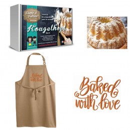 Fêtes fin d'année - KIT KIT KOUGELHOPF SUGAR with apron - 42,00 € - ZZBOX_KOUG - zigzag-concept.lu - Luxembourg - Zigzag-concept