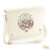 Sac coton Fairtrade Lotus brodé au choix