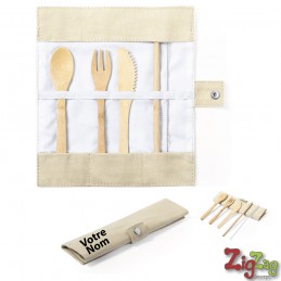 Couverts en Bamboo avec...