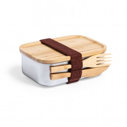 Accessories - Steel Lunchbox and Bambou with covered to personalize online - 20,00 € - ZZ8_6695_TD - zigzag-concept.lu - Luxe...