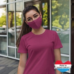 Masque tissu Bio Framboise,...