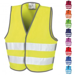 Vêtements Haute Visibilité / de Travail - Gilets sécurité réfléchissant pour enfant à personnaliser - 3,51 € - ZZ5_RT200J - z...