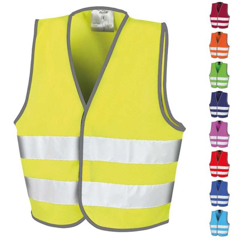 Arbeitskleidung / Warnschutzkleidung - Anpassbare reflektierende Sicherheitswesten für Kinder - 3,51 € - ZZ5_RT200J - zigzag-...