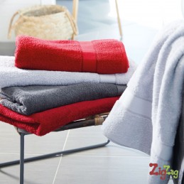 Personalisierte Handtücher - Handtuch aus Bio-Baumwolle zum Personalisieren mit Stickerei - 8,00 € - ZZ5_MB441 - zigzag-conce...