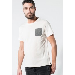 T-shirts Personnalisés - T-shirt homme en coton Bio avec poche à personnaliser - 9,30 € - ZZ18-K375 - zigzag-concept.lu - lux...
