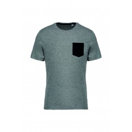 Customizable T-shirts - Bio cotton man-shirt with pocket to personalize - 9,30 € - ZZ18-K375 - zigzag-concept.lu - Luxembourg...
