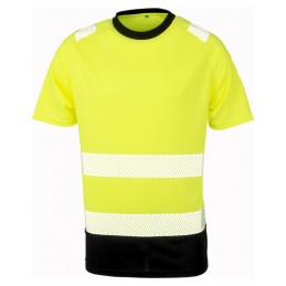 Arbeitskleidung / Warnschutzkleidung - Sicherheits-T-Shirt aus recyceltem Polyester, frisch und atmungsaktiv zum Personalisie...