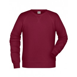 Customizable Sweatshirts - Men's sweatshirt in organic cotton to personalize - 21,52 € - ZZ5_JN8022 - zigzag-concept.lu - Lux...