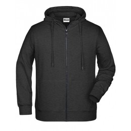 Customizable Sweatshirts - Vest Sweat hooded man in cotton BIO to personalize - 35,36 € - ZZ5_JN8026 - zigzag-concept.lu - Lu...