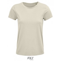 T-shirts Personnalisés - T-shirt femme ajusté en Jersey BIO col rond à personnaliser - 4,61 € - ZZ5-L03581 - zigzag-concept.l...