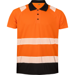 High Visibility Clothing & Safety - Safety polo shirt in recycled polyester, fresh and breathable to personalize - 19,01 € - ...
