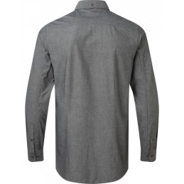 Customizable Shirts - Men's long-sleeved organic Chambray and fairtrade cotton shirt to personalize - 26,16 € - ZZ5_PR247 - z...