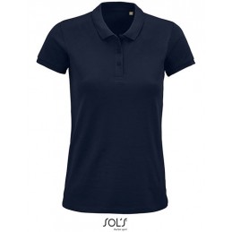 Personalisierte Poloshirts - Damen-Poloshirt aus Bio-Baumwolle in Standard-Passform zum Personalisieren - 8,12 € - ZZ5-03575 ...