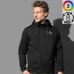 Personalisierte Jacken - Jacke-Scuba-Jacke für den Mann, der angepasst werden muss. - 60,24 € - ZZ5_S5840 - zigzag-concept.l...