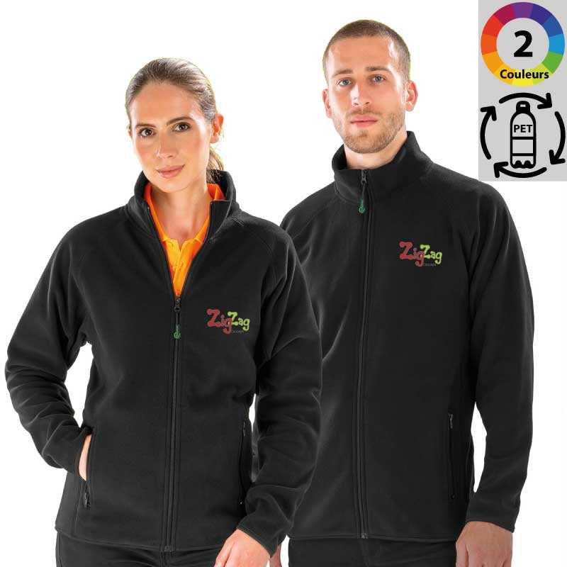 Customizable Jackets - Thermal fleece jacket, in recycled polyester to customize - 18,17 € - ZZ5-R903X - zigzag-concept.lu - ...
