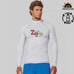 Customizable T-shirts - Customizable recycled polyester anti-UV t-shirt - 13,15 € - ZZ18-PA4017 - zigzag-concept.lu - Luxembo...