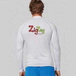 Personalisierte T-Shirts - Anpassbares UV-beständiges T-Shirt aus recyceltem Polyester - 13,15 € - ZZ18-PA4017 - zigzag-conce...
