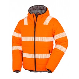 High Visibility Clothing & Safety - Warm safety jacket in recycled polyester to personalize - 57,72 € - ZZ5-R500X - zigzag-co...