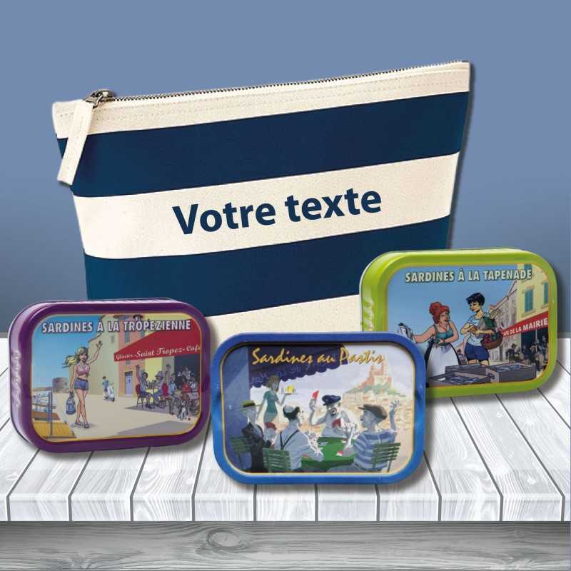 Accessories - Original gift, Marin style kit to personalize and cooked Sardines - 28,00 € - ZZ7_C3 - zigzag-concept.lu - Luxe...