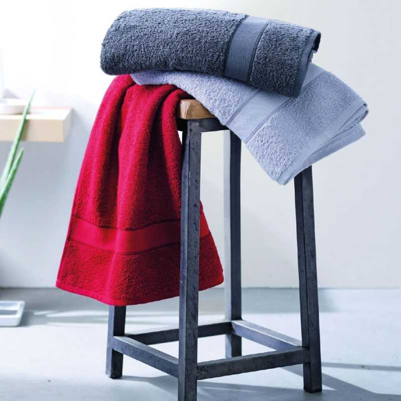 Personalisierte Handtücher - Handtuch aus Bio-Baumwolle zum Personalisieren mit Stickerei - 8,00 € - ZZ5_MB441 - zigzag-conce...