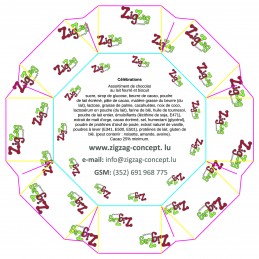 Gift Sets / Gifts - Customisable gift box with branded chocolates - 6,44 € - - zigzag-concept.lu - Luxembourg - Zigzag-concept Gift Sets / Gifts - Customisable gift box with branded chocolates - 6,44 € - - zigzag-concept.lu - Luxembourg - Zigzag-concept