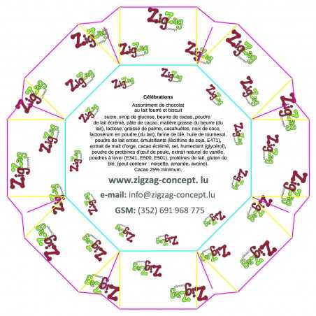 Geschenksets / Geschenke - Personalisierbare Geschenkbox mit Markenschokolade - 6,44&nbsp;&euro; - - zigzag-concept.lu - Luxembourg - ...