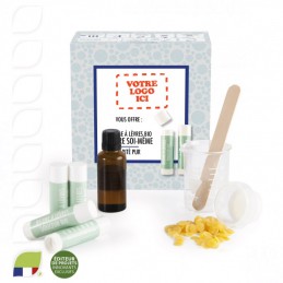 Accessoires - KIT DIY BAUME À LÈVRES DOUCEUR BIO, IMPRESSION PERSONNALISEE, DEVIS EN LIGNE A PARTIR DE 25 PCES - 0,00 € - ZZ4...