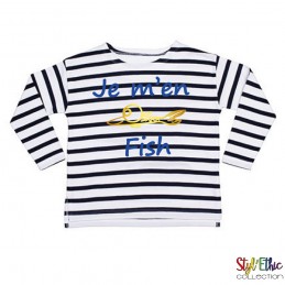 T-shirts - Mini-Shirt Mini-Breton - 20,00 € - ZZ5_HM84 - zigzag-concept.lu - Luxembourg - Zigzag-concept