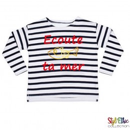 T-shirts - Mini-Shirt Mini-Breton - 20,00 € - ZZ5_HM84 - zigzag-concept.lu - Luxembourg - Zigzag-concept