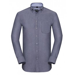 Personalisierte Hemden - Langärmliges Herrenhemd aus Bio-Baumwolle zum Anpassen - 27,35 € - ZZ5_Z920 - zigzag-concept.lu - Lu...