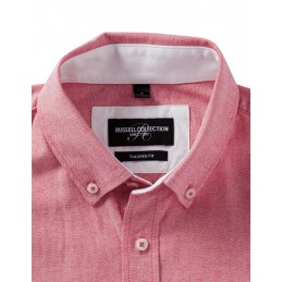 Personalisierte Hemden - Langärmliges Herrenhemd aus Bio-Baumwolle zum Anpassen - 27,35 € - ZZ5_Z920 - zigzag-concept.lu - Lu...